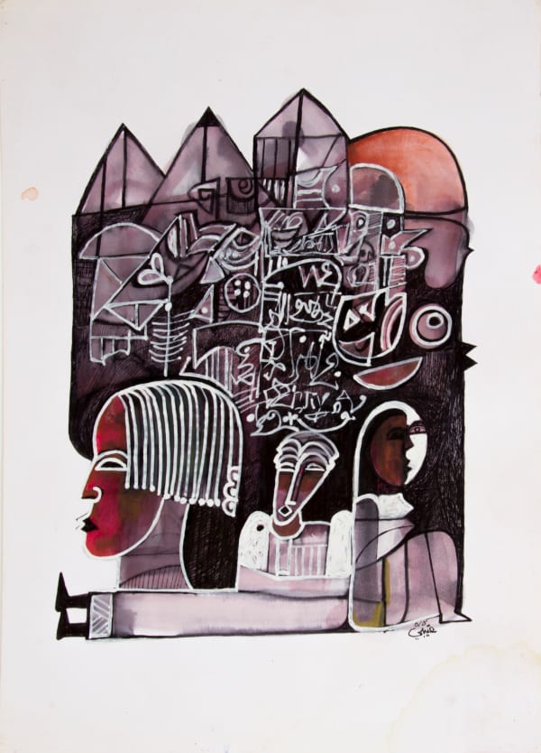 Mohamed Abdella Otaybi, Untitled III, 2018