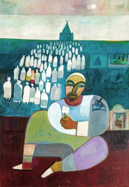 Mohamed Abdella Otaybi, The Dervish (II), 2020