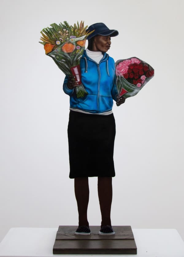 Wanjohi Maina - Red Roses and Flowers, 2024