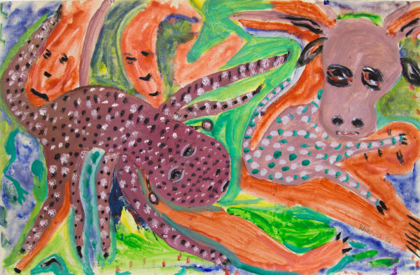 Wanyu Brush, Tamed Tiger, 1994