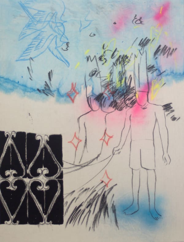 Jonathan Sölanke Gathaara Fraser, The Birds Were Perched on the Roof, 2020