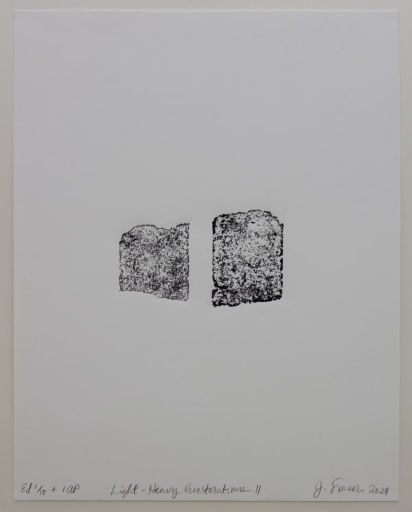 Jonathan Sölanke Gathaara Fraser, Light - Heavy Reverberations (II), 2024