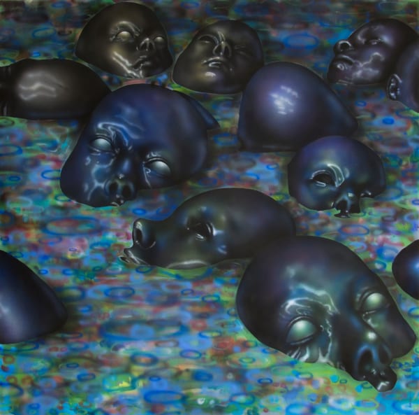 Nahom Teklehaimanot, Muddy Water V, 2022