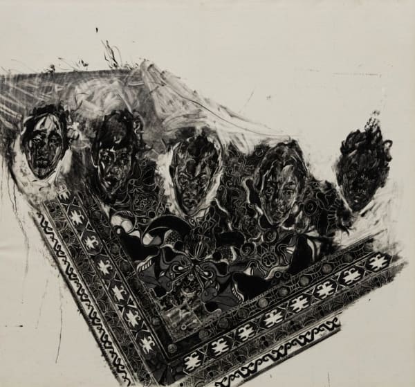 Tiemar Tegene, The stolen carpet, 2025