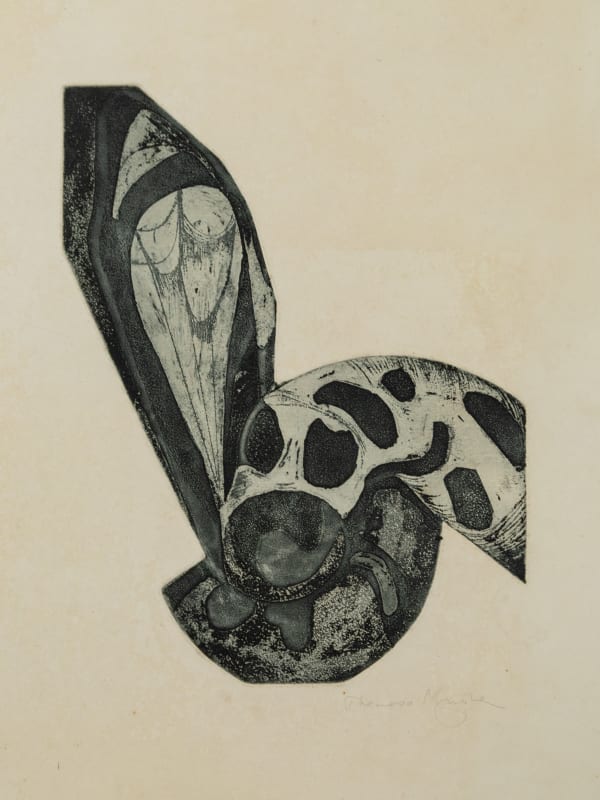 Theresa Musoke, Butterfly, circa 1963-65