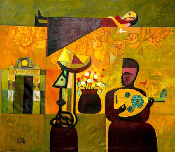 Mohamed Abdella Otaybi, The Lost Paradise, 2022