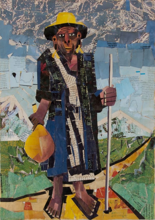 Rosemary Karuga, Man With a Gourd, c. 1990s