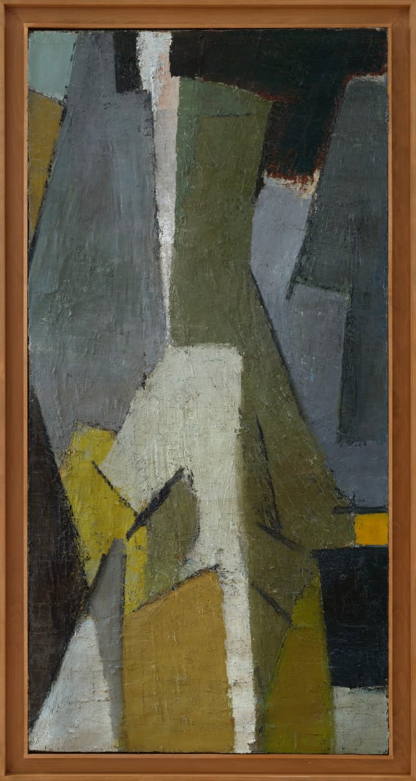 Nicolas De Staël (1914-1955) Composition, 1949 200 x 100 cm