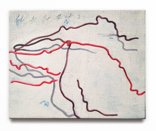 Henri Cueco, Fils de fer, 2, circa 1986-1989