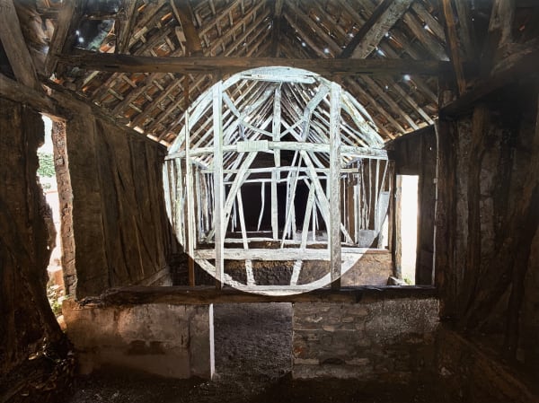 Georges Rousse, La Madelaine sous Montreuil, 2014