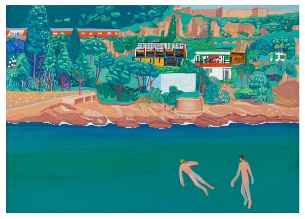 MC Mitout, Les Plus belles heures, Les nageurs du Cap Moderne, Roquebrune-Cap-Marin, 2020