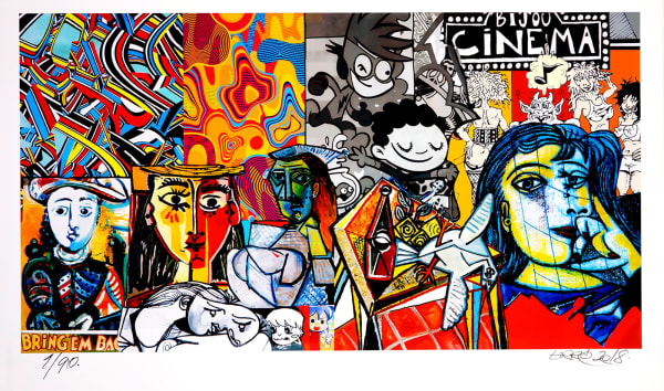 Erró, Untitled, 2018