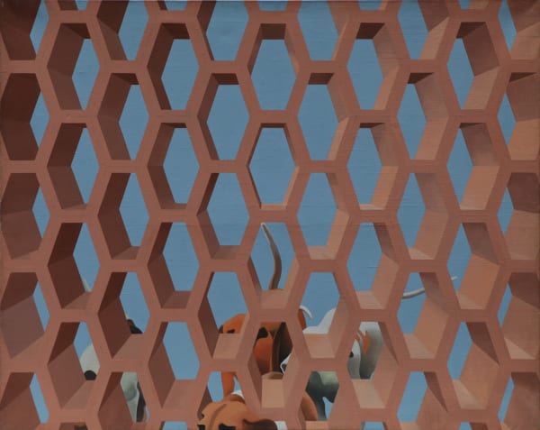 Henri Cueco, Claustras, 1975