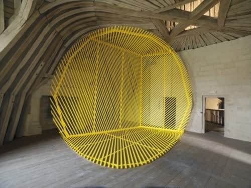 Georges Rousse, Chambord, 2012