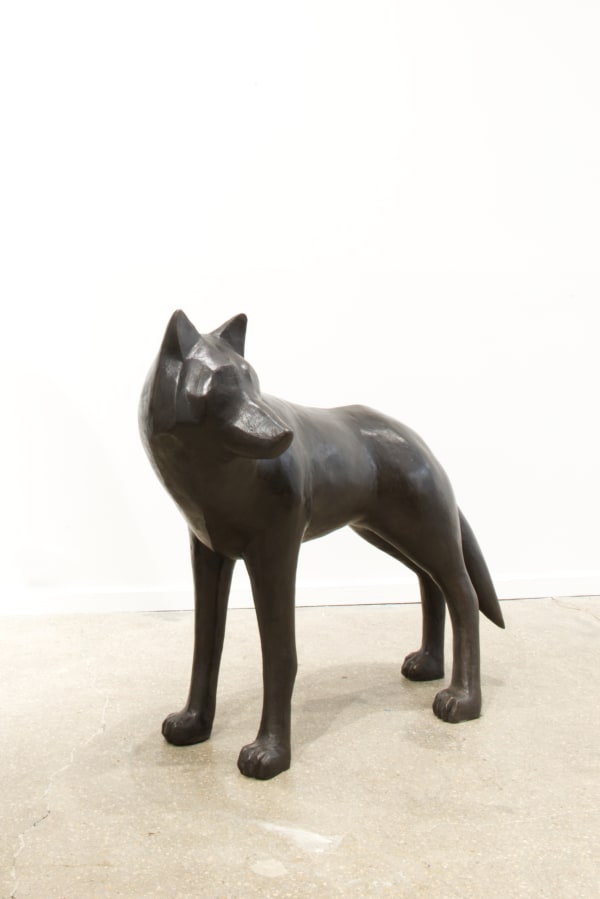 Roland Cognet, Louve aux aguets, 2021