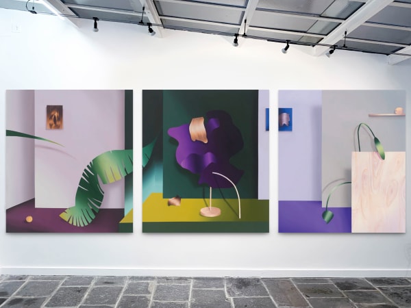 Judith Grassl, Four Room II, 2021