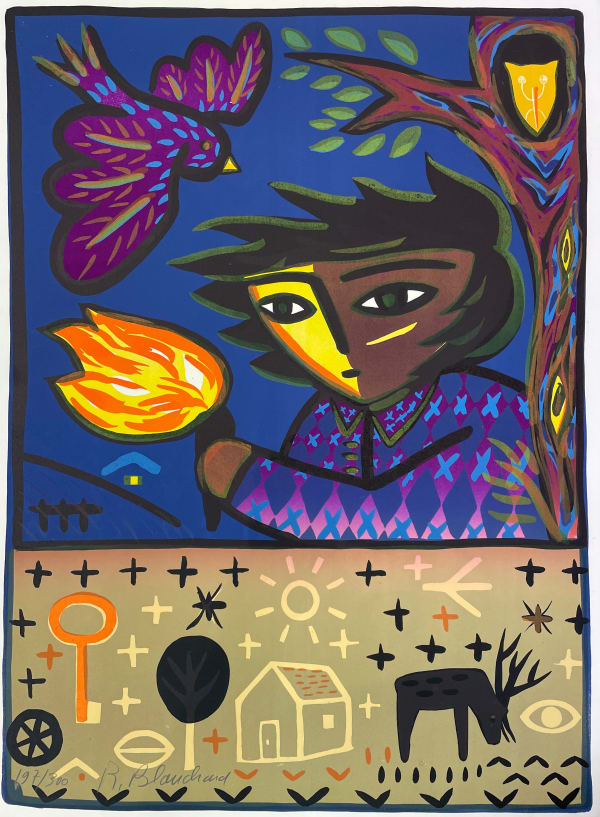 Rémi Blanchard, L'enfant et l'oiseau