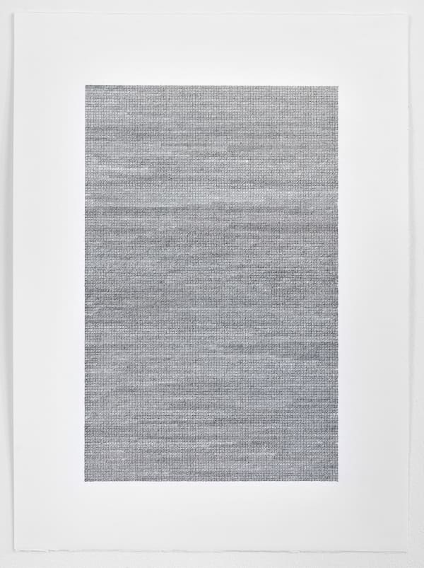 Anna Mossman, Small Diagonal Lines 13, 2017