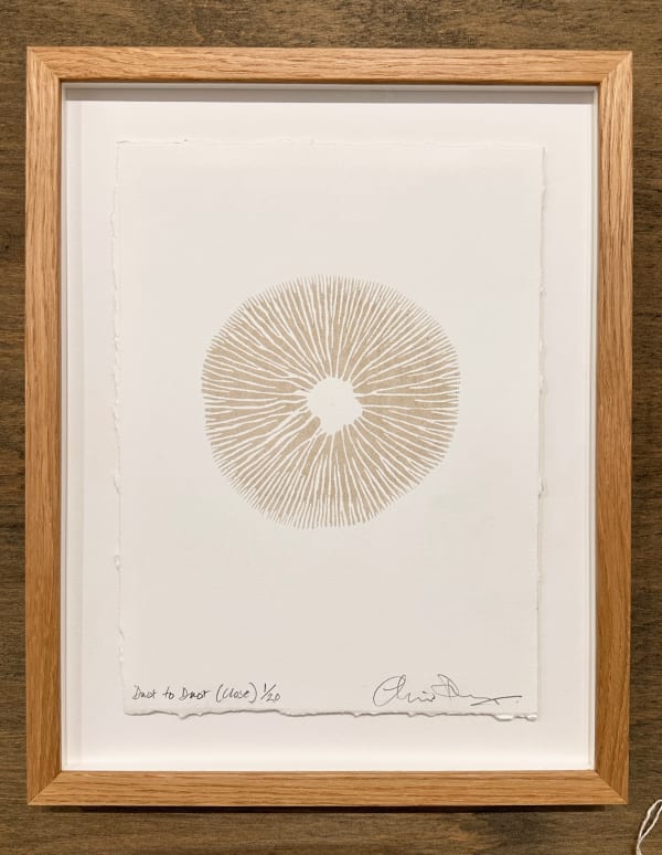 Chris Drury, Dust to Dust (Close), 2025