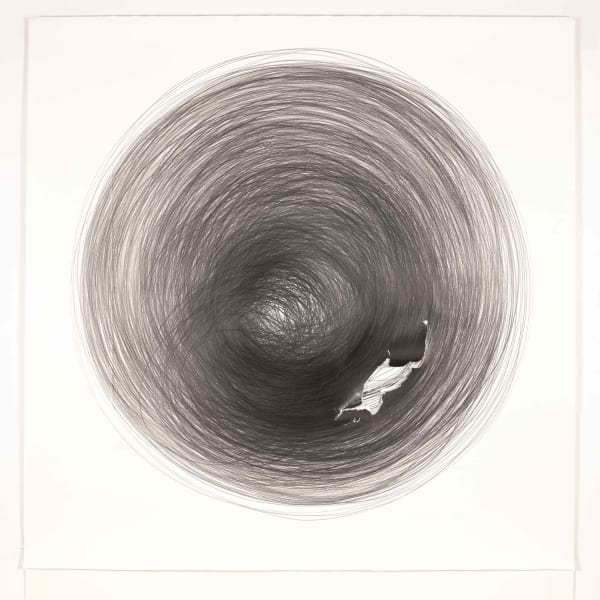 Carali McCall, Work no.1 (Circle Drawing) 2hours 03minutes, 2019