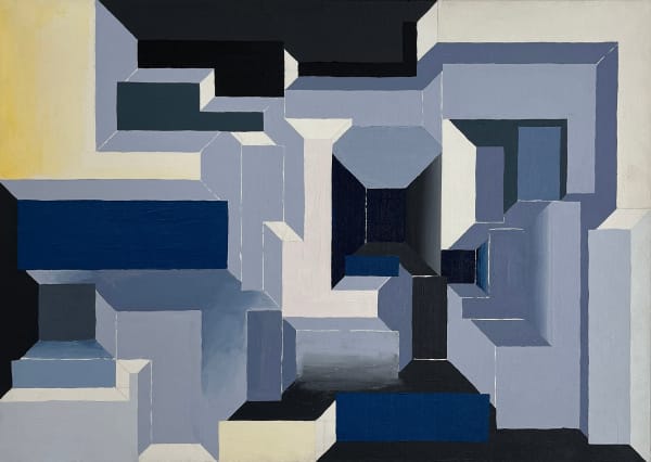 Suzanne Blank Redstone, August 1969 Grey Series, 1969