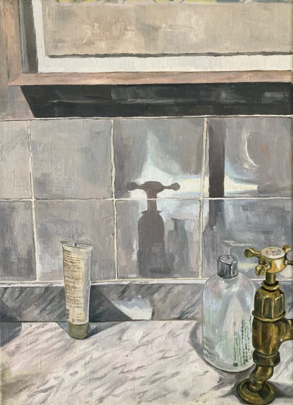 Katherine Perrins, Still Life with Tap and Reflections, 2021