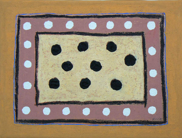 Brian Rice, Faded Colours (with dots), 2011