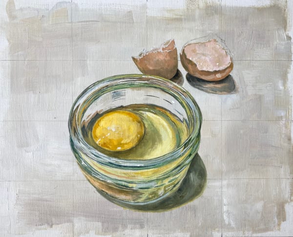 Katherine Perrins, Cracked, empty shells, 2025