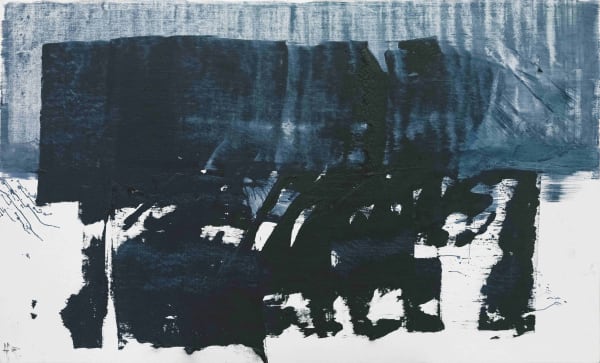 黄锐, Crossing the Silver Sand Beach at Night - During the Hour of Zi, 2020