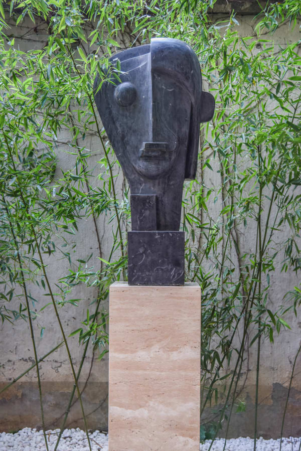 Brutalist Stone Carving, 1940-1950