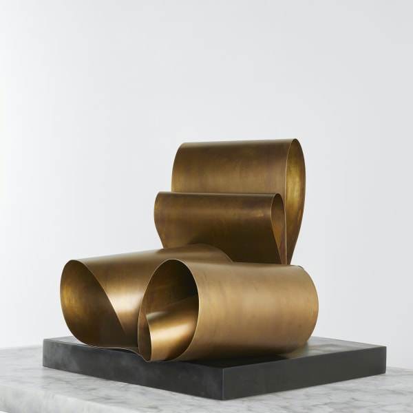Martha Sturdy - Brass and Resin Landscape, 2020