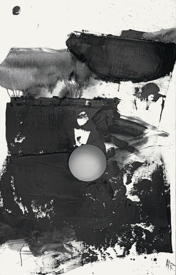 黄锐, Moon Viewing Stone Garden - Top 10 Japanese Karesansui (Zen Rock Gardens) - 7 (Ryoan-ji), 2020