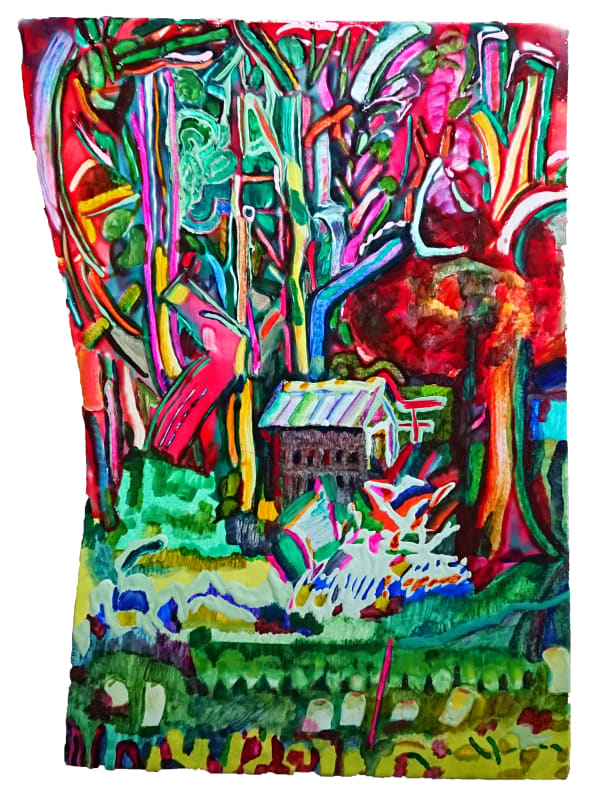 Tomoko Takagi, A shed, 2019