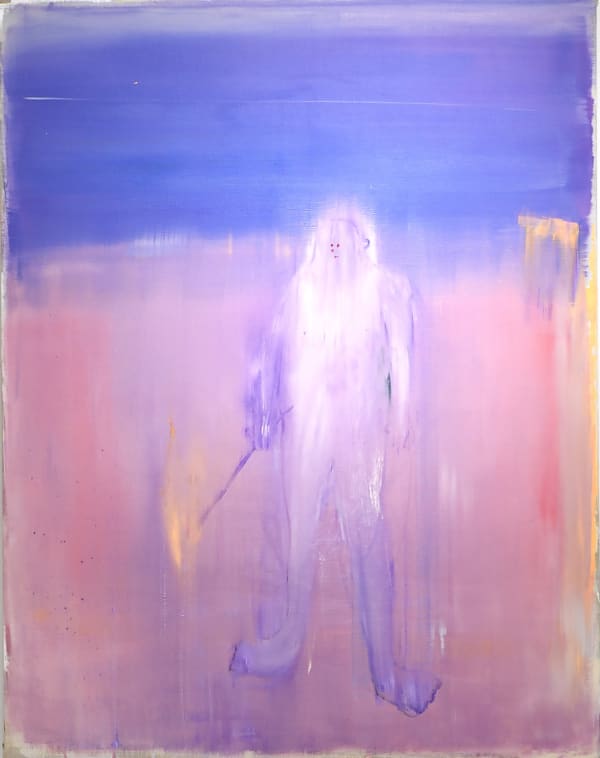 Shinya Azuma, Torchbearer (purple), 2021