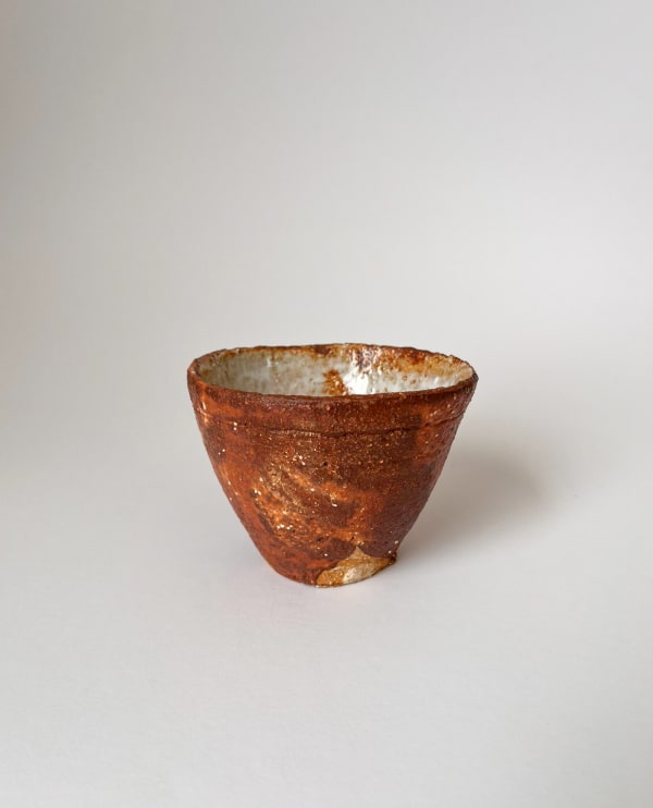 ARD, Small oxide bowl with white inside glaze, 2024