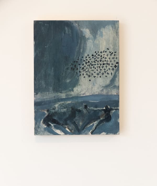 Hugo Winder-Lind Nimbostratus Pillar (murmuration), 2025