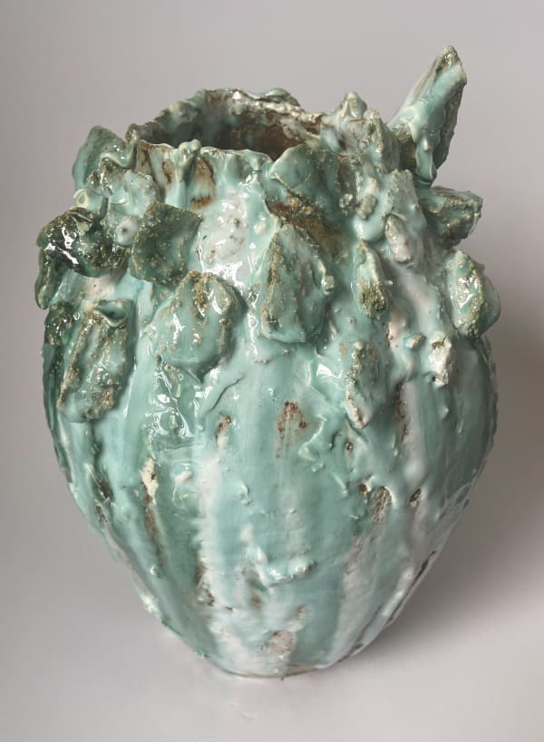 ARD, Large turquoise vase, 2025