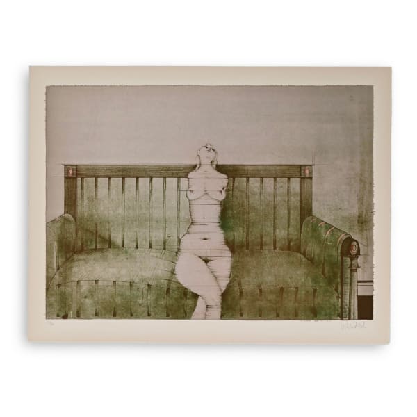 Paul Wunderlich, On A Rainy Afternoon, 1967