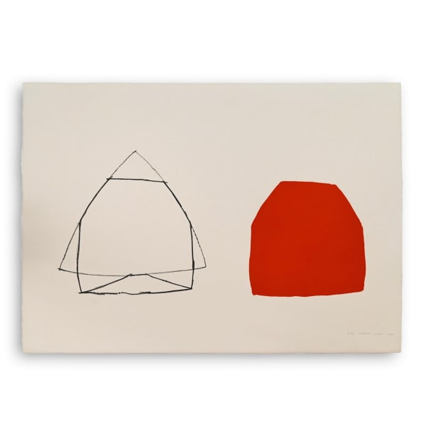 Joel Shapiro, Untitled (Double Red), 1980