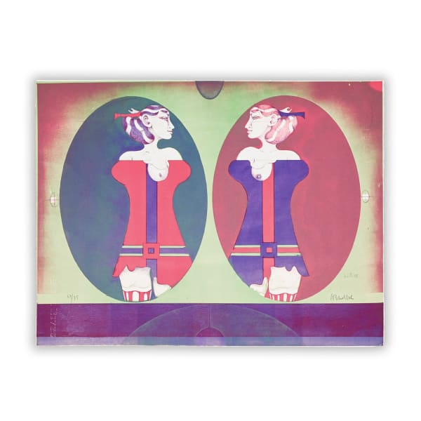 Paul Wunderlich, The Beautiful Sisters, 1966