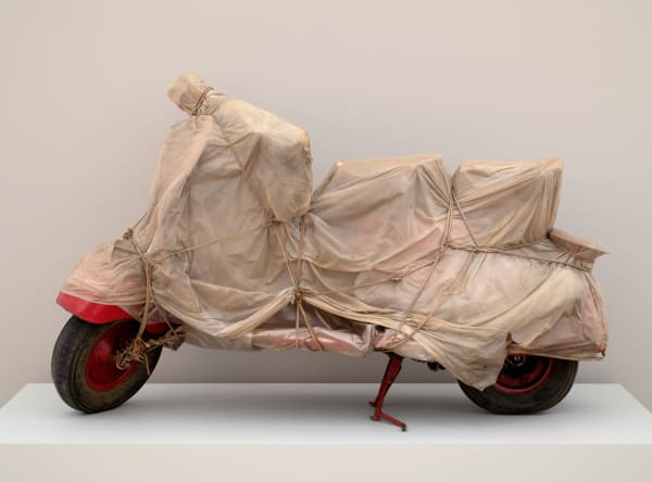CHRISTO, Wrapped Vespa, 1963-64