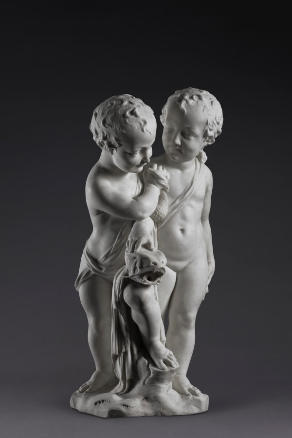 PIERINO DA VINCI, Two Putti playing with a Fish, c. 1545