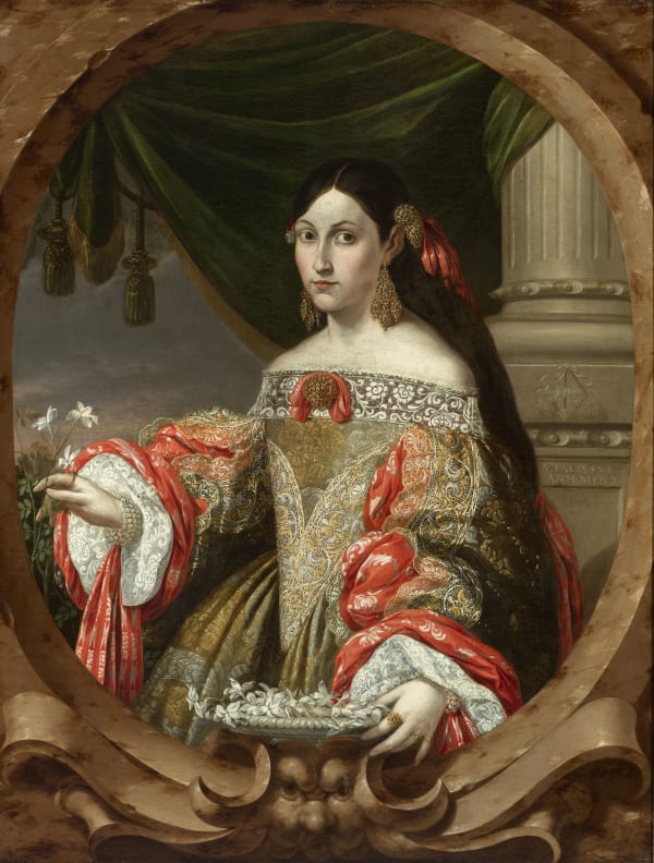CORNELIS SCHUT III, PORTRAIT OF A LADY BELONGING TO THE GUZMAN-DAVALOS FAMILY, 1682