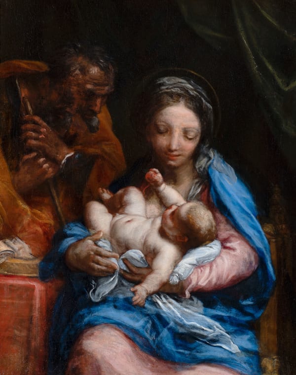 CARLO MARATTA, The Madonna and Child with Saint Joseph, c. 1705 – 1711