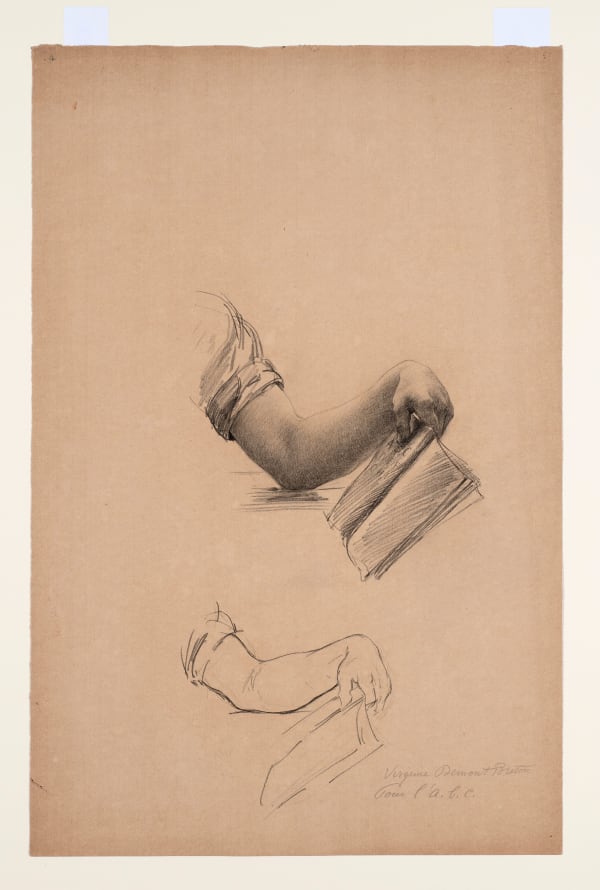 VIRGINIE DEMONT-BRETON Study of Arms for “L’a.b.c”