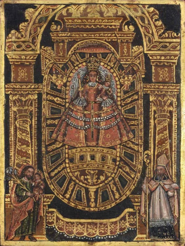 LAKE TITICACA WORKSHOP, Our Lady of Copacabana, c. 1730