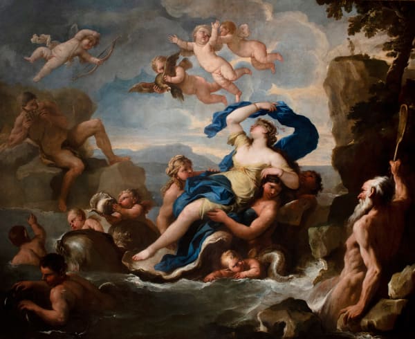 LUCA GIORDANO, CALLED FA PRESTO, The Triumph of Galatea, c. 1675
