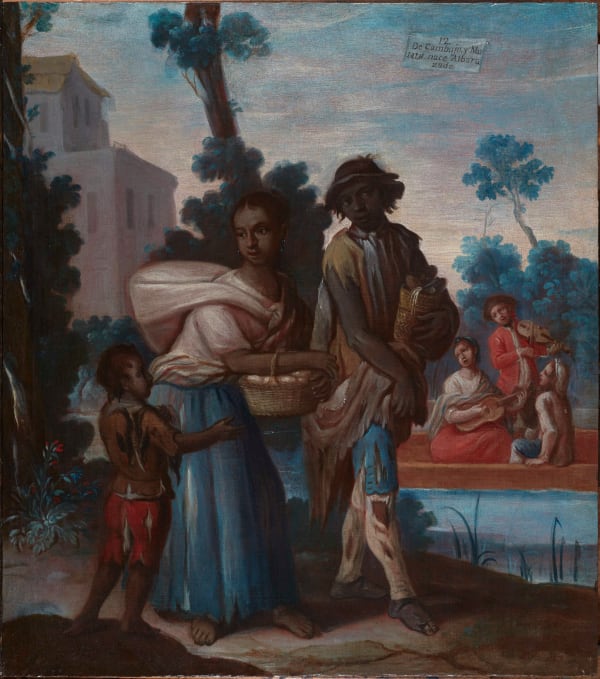 BUENAVENTURA JOSÉ GUIOL, De Cambujo y Mulata nace Albarazo (Fruit of Cambujo and Mulatta, Albarazo), 1777