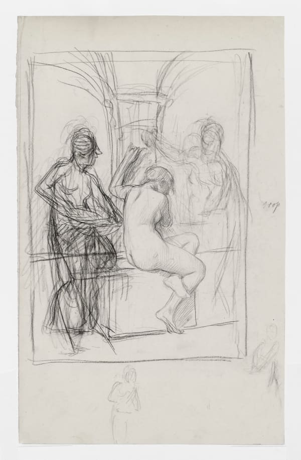 JEAN-LÉON GEROME Study for Moorish Bath, c. 1872