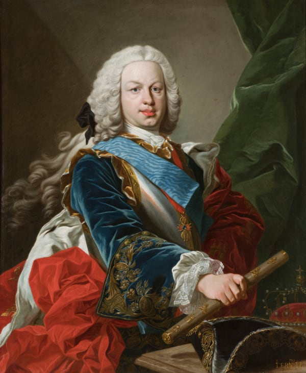 LOUIS-MICHEL VAN LOO, Portrait of Ferdinand VI, c. 1743